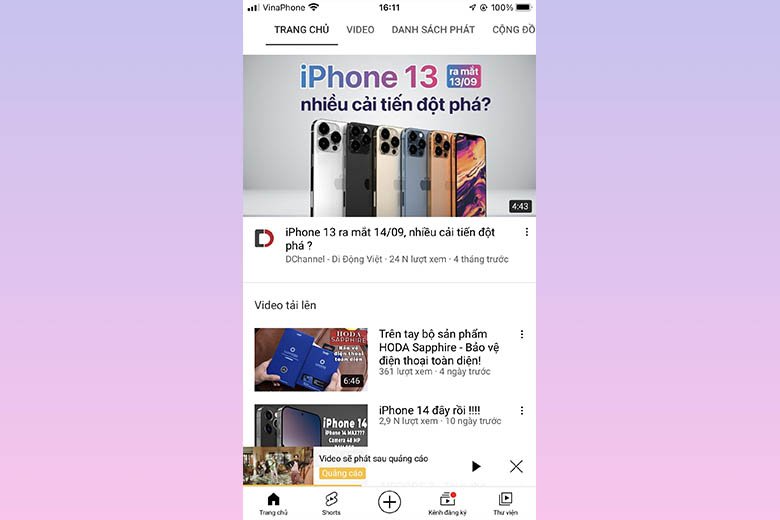 tải video trên Youtube về iPhone