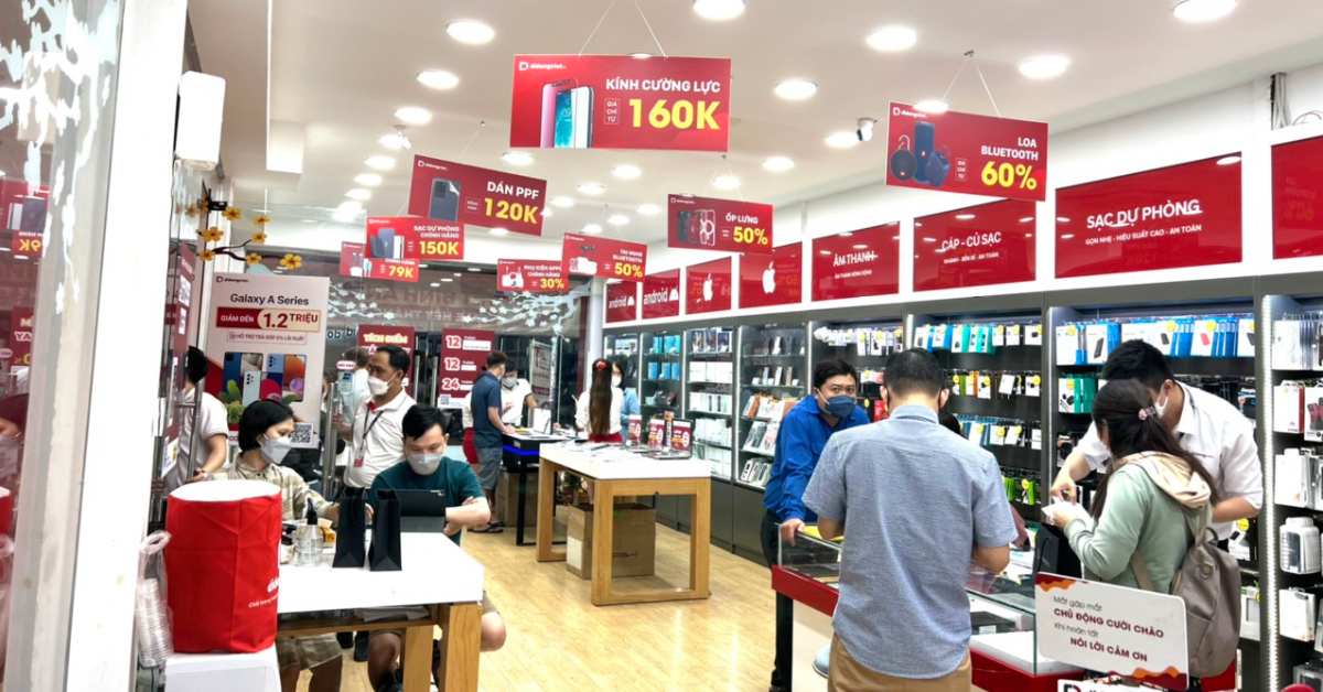 Thử trải nghiệm mua sắm thiết bị Apple chính hãng tại cửa hàng AAR Di Động Việt những ngày giáp Tết