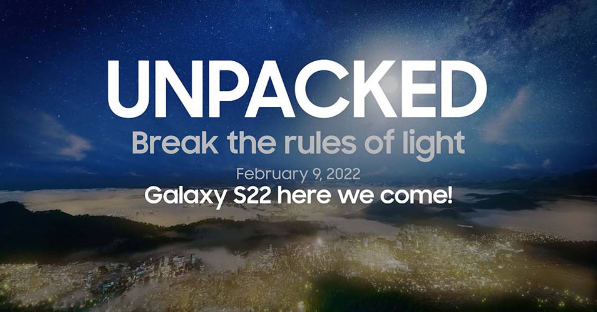 Hướng dẫn xem sự kiện Galaxy Unpacked ngày 9/2/2022 và đăng ký nhận thông tin series Galaxy S22 sớm nhất.