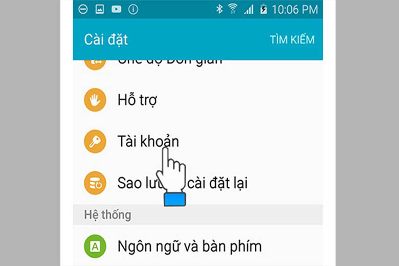 cách xóa tài khoản Google