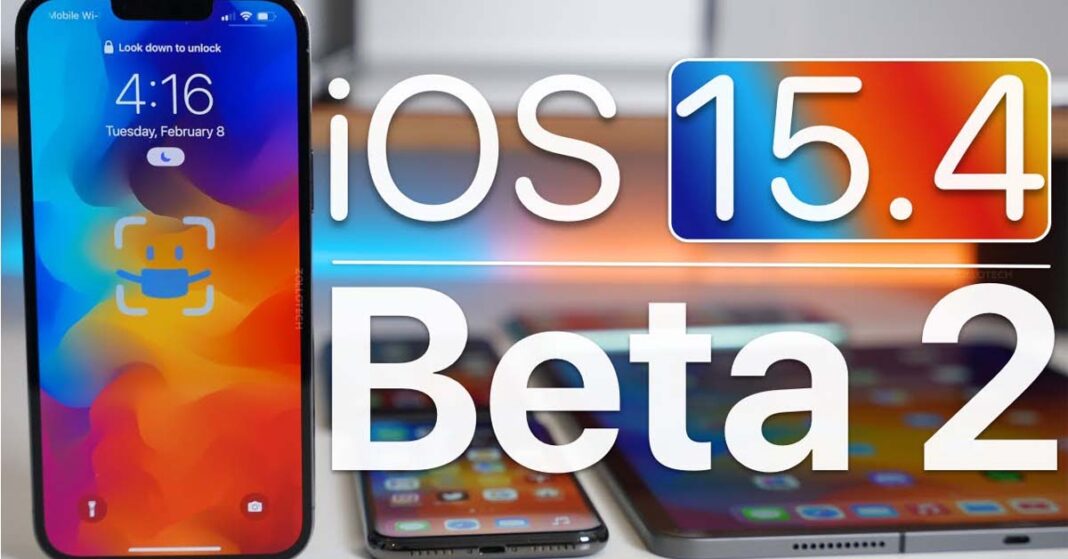 iOS 15.4 Beta