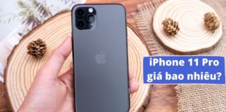 iPhone 11 Pro giá bao nhiêu