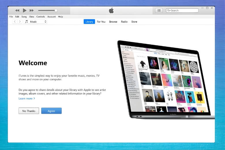 iPhone bị treo táo kết nối và mở iTunes