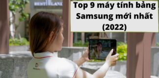 Máy tính bảng Samsung mới nhất