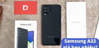 Samsung A22 giá bao nhiêu