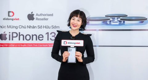 Diễn viên Thanh Hương hài lòng khi Trade-in thu cũ đổi mới iPhone 13 Pro Max tại Di Động Việt Diễn viên Thanh Hương hài lòng khi Trade-in thu cũ đổi mới iPhone 13 Pro Max tại Di Động Việt