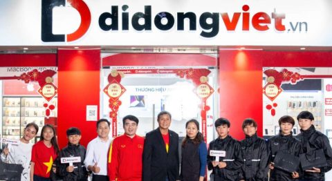 Di Động Việt gửi tặng phần quà thiết thực đến Tuyển nữ Việt Nam khi về nước sau kỳ tích vào Chung kết World Cup Di Động Việt