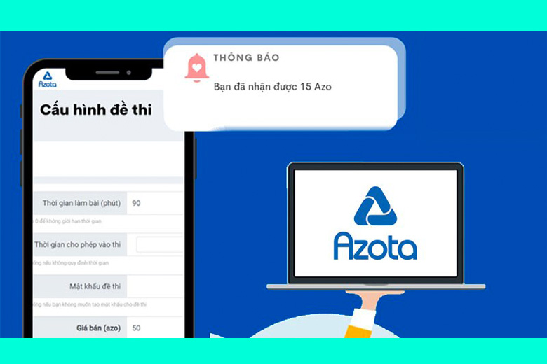 Azota - Ứng Dụng Tạo Và Giao Đề Thi, Bài Tập Online Trong 2 Phút