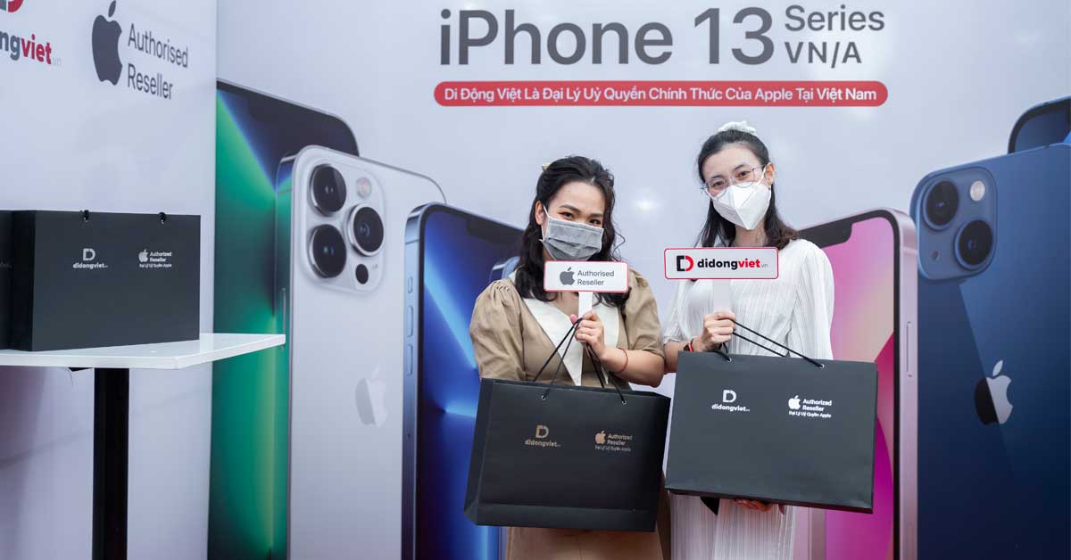 Tiktoker Cô Giáo Thảo Hương lên đời iPhone 13 Pro Max tại Di Động Việt