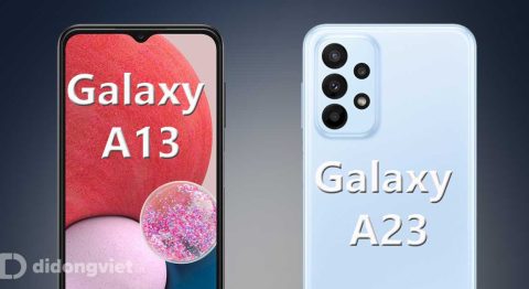 Samsung ra mắt Galaxy A13 và Galaxy A23: Camera 50MP, pin 5000mAh, sạc nhanh 25W Galaxy A13 và Galaxy A23
