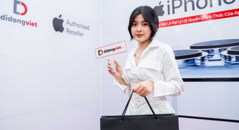 Tiktoker DuMi lên đời iPhone 13 Pro Max tại Di Động Việt Tiktoker DuMi lên đời iPhone 13 Pro Max tại Di Động Việt