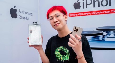Rapper Huy Milo sắm iPhone 13 Pro Max tại Di Động Việt