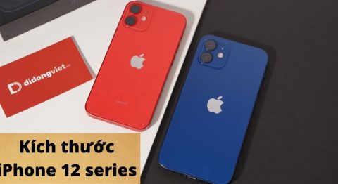 Kích thước iPhone 12