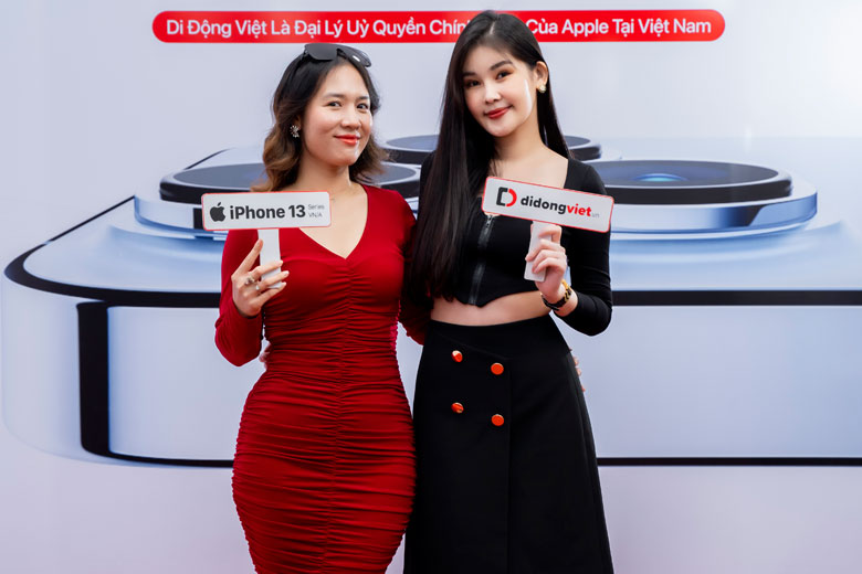 Hoa hậu Lê Âu Ngân Anh tiếp tục lựa chọn Di Dộng Việt để lên đời iPhone 13 Pro Max