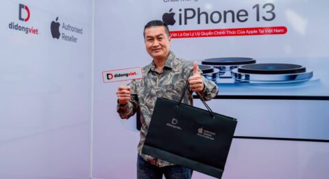 Nhạc sỹ Minh Nhiên tiếp tục chọn Di Động Việt để lên đời iPhone 13 Pro Max