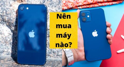 So sánh iPhone SE 2022 và iPhone 12