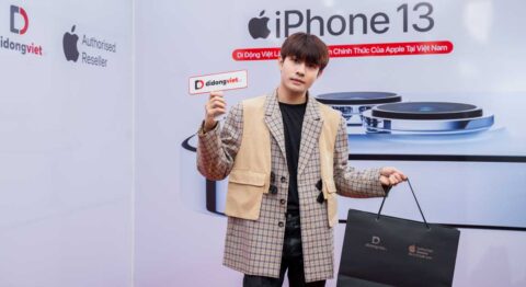 Tiktoker Lê Đức Anh “tậu” iPhone 13 Pro Max tại Di Động Việt iPhone 13 Pro Max Di Động Việt