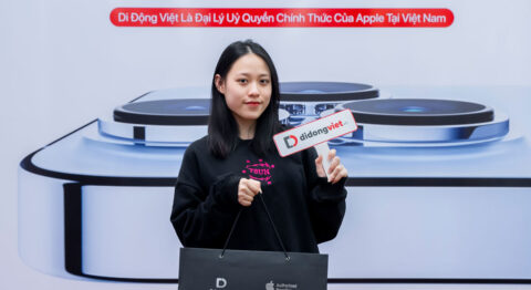 Tiktoker Trà Đặng hài lòng khi sắm iPhone 13 Pro Max tại Di Động Việt Tiktoker Trà Đặng hài lòng khi sắm iPhone 13 Pro Max tại Di Động Việt