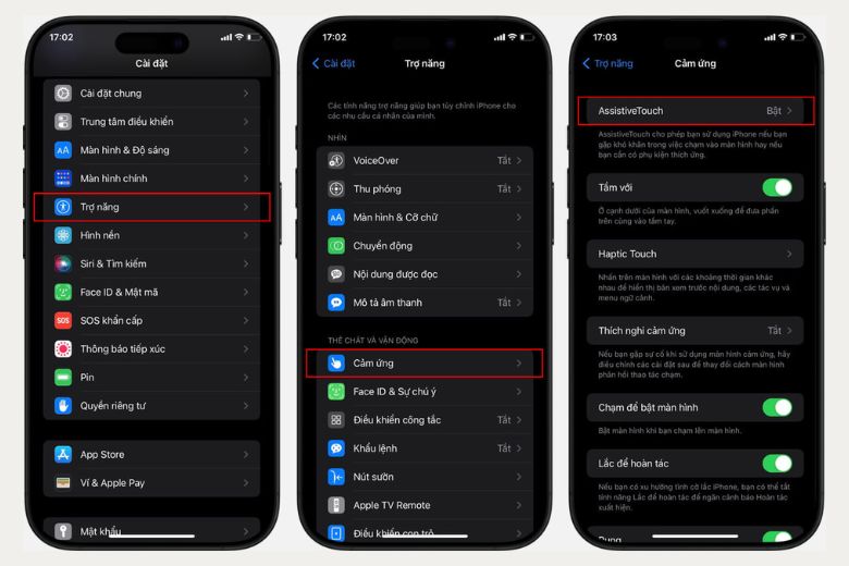 Cách bật nút Home
