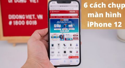Cách chụp màn hình iPhone 12