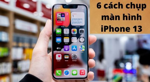Cách chụp màn hình iPhone 13