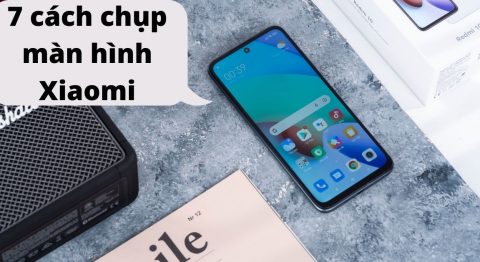 cách chụp màn hình xiaomi