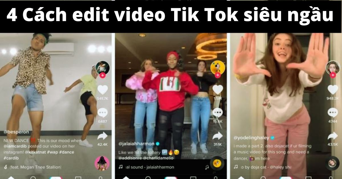 cách edit video tik tok