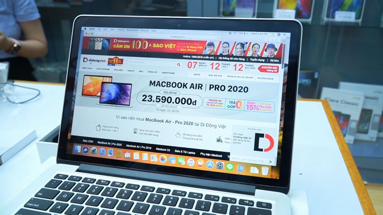 So sánh MacBook Air và MacBook Pro
