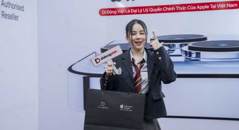 DJ Mie lên đời iPhone 13 Pro Max tại Di Động Việt