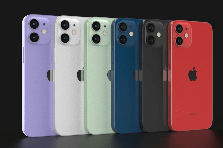 iPhone 12 đem bao nhiêu màu sắc 