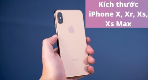 Kích thước iPhone X