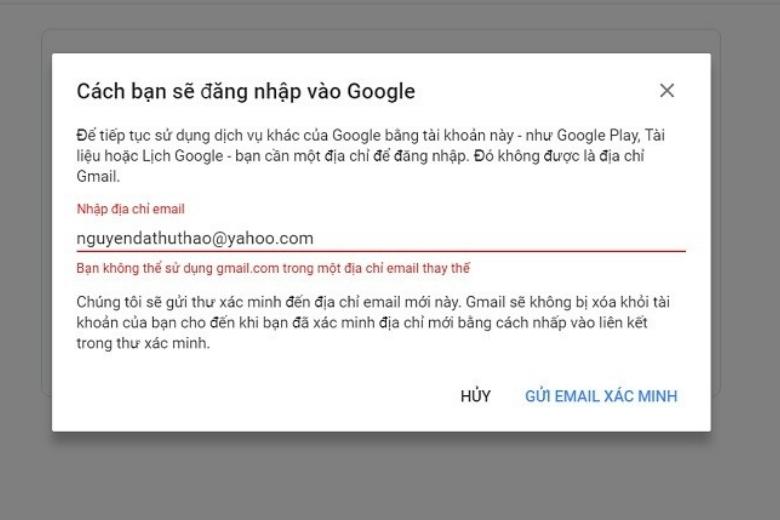 Cách tạo ra gmail 