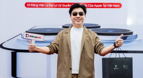 MC Minh Tuấn trade-in lên đời iPhone 13 Pro Max tại Di Động Việt