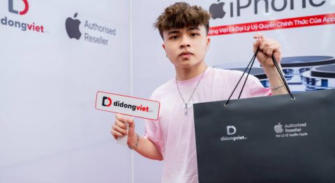 Rapper Cà Nâu lên đời iPhone 13 Pro Max tại Di Động Việt Rapper Cà Nâu lên đời iPhone 13 Pro Max tại Di Động Việt