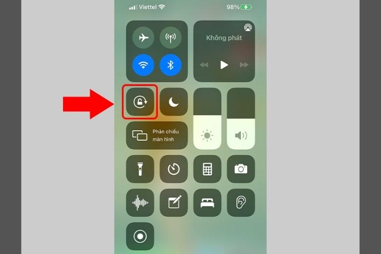 Cách xoay màn hình iPhone