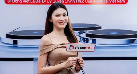 Á Hậu Ngọc Thảo chia sẻ bí quyết sắm iPhone 13 Pro Max tiết kiệm