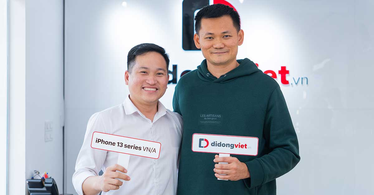 Đạo diễn Bone Hồ lên đời iPhone 13 Pro Max tại Di Động Việt