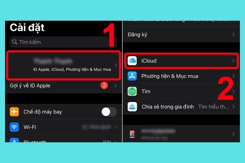 cách chuyển danh bạ từ iphone sang iphone