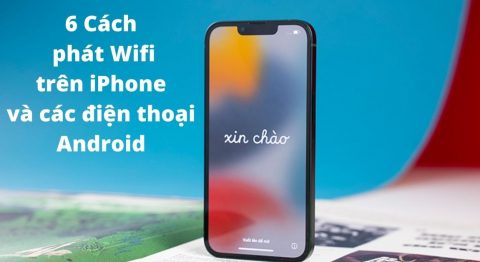 cách phát wifi trên iphone