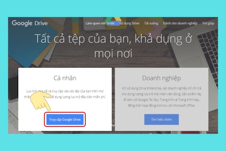 cách sử dụng google drive