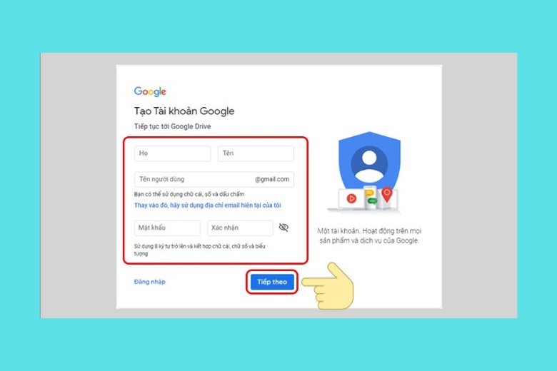 cách sử dụng google drive