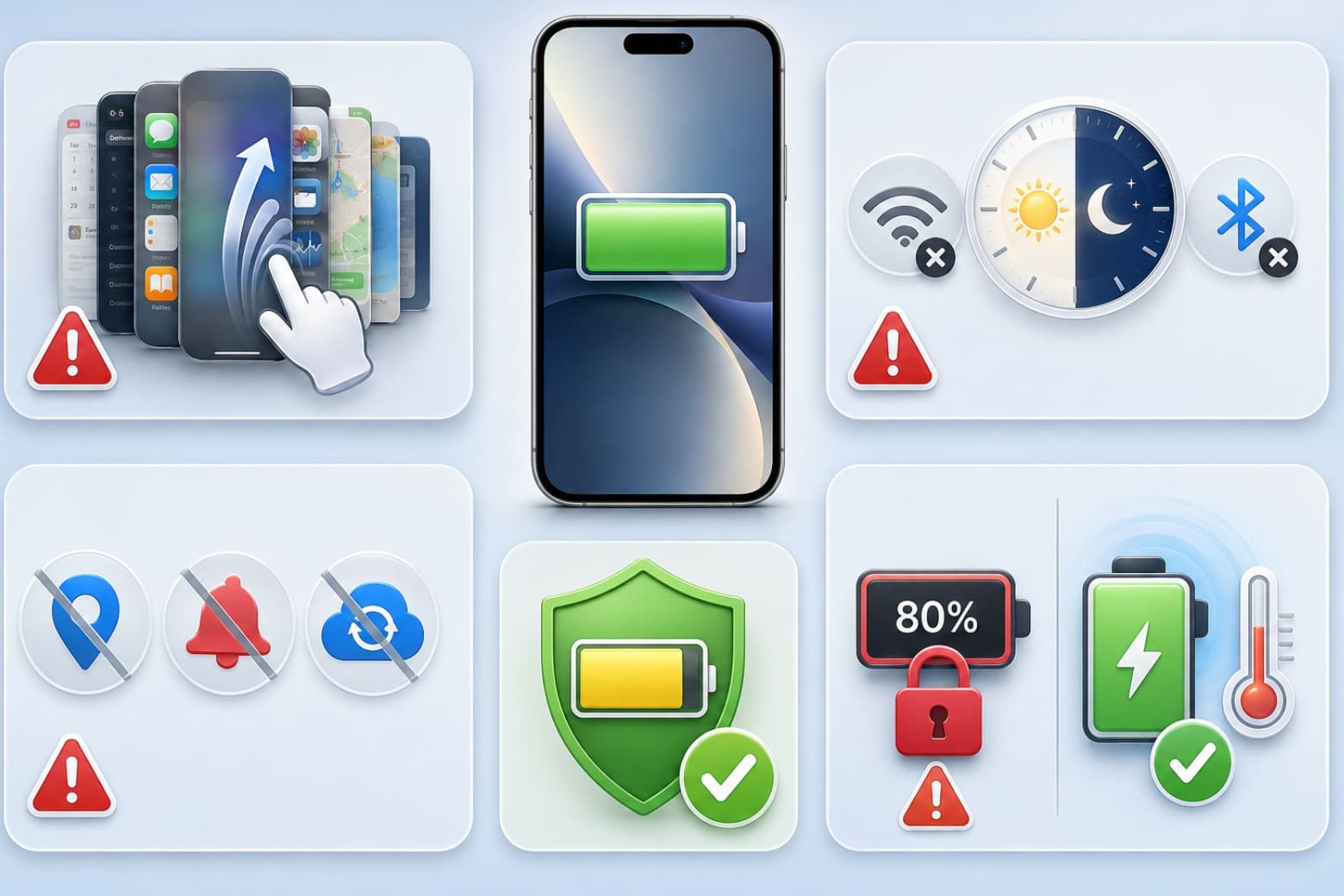 16 cách tiết kiệm pin cho iPhone hiệu quả, dùng máy lâu hơn 39 Tránh những mẹo tiết kiệm pin cực đoan gây ảnh hưởng trải nghiệm sử dụng