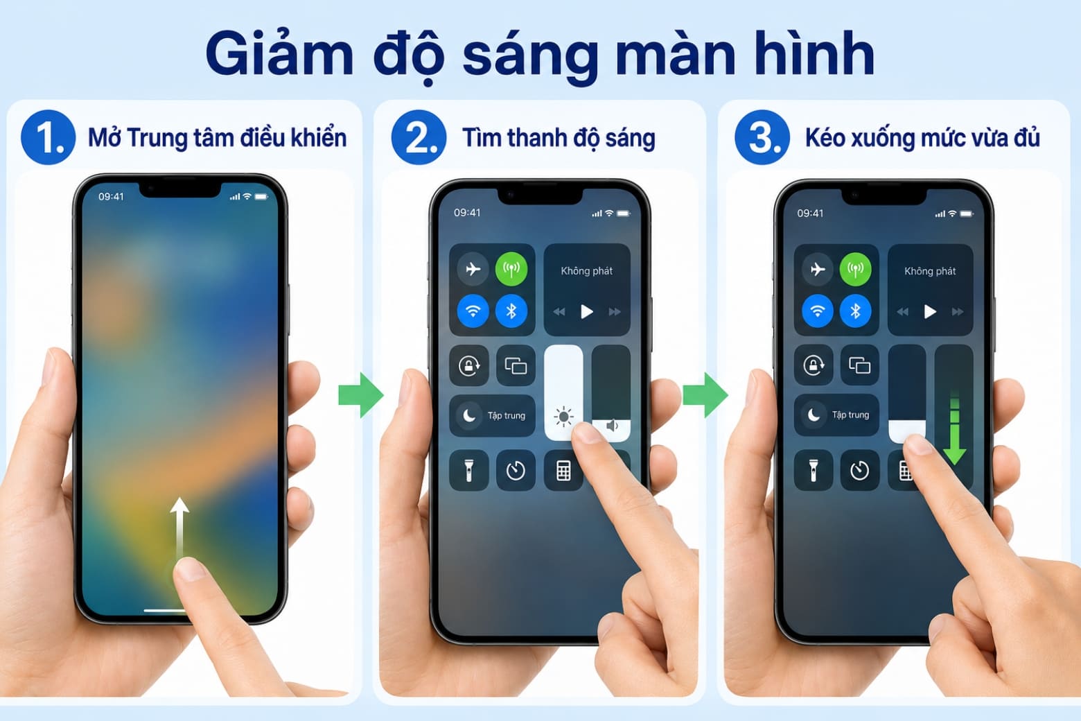 16 cách tiết kiệm pin cho iPhone hiệu quả, dùng máy lâu hơn 23 Giảm độ sáng màn hình iPhone