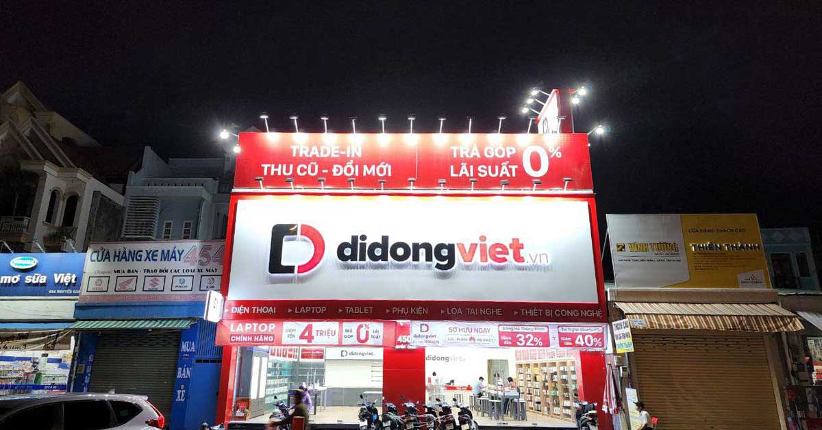 Di Động Việt mở bán hai cửa hàng mới 450 Nguyễn Oanh, Gò Vấp và 198A Tân Hương, Tân Phú tại TP. Hồ Chí Minh