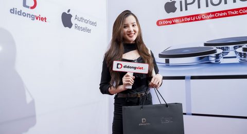 Hoa hậu Huỳnh Thúy Vi tiếp tục tin tưởng Di Động Việt lên đời iPhone 13 Pro Max mới iphone 13 pro max