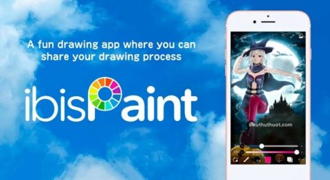 ibis Paint X – Ứng dụng vẽ truyện tranh hoạt hình Manga/Anime/Chibi miễn phí vô cùng tuyệt vời ibis Paint X