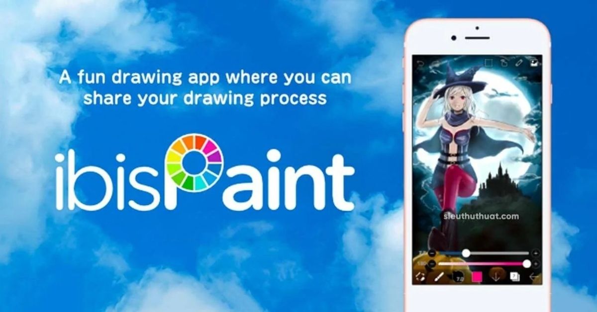 Vẽ nhân vật anime trên điện thoại bằng phần mềm MediBang Paint