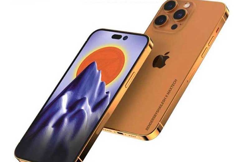 iPhone 14 Pro Vàng Cam