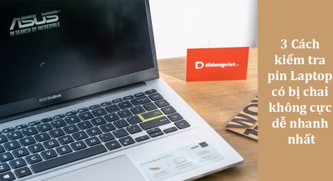 kiểm tra pin laptop