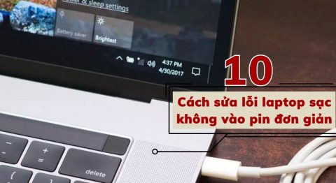 10 cách sửa lỗi laptop sạc không vào pin đơn giản bạn nên biết laptop sạc không vào pin